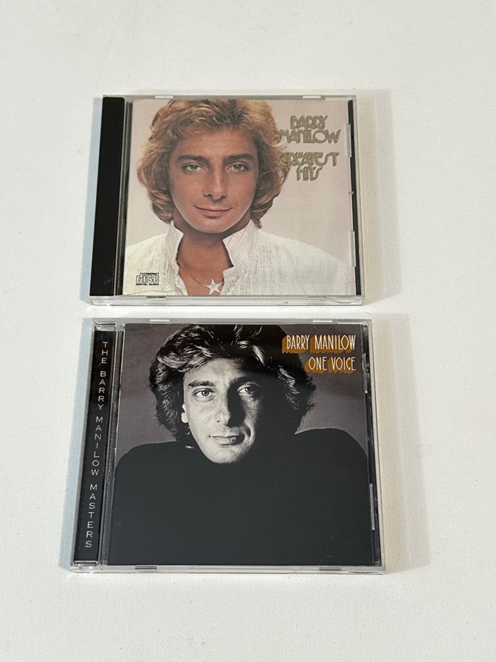 2 BARRY MANILOW CDS - GREATEST HITS 1978 / ONE VOICE 1998